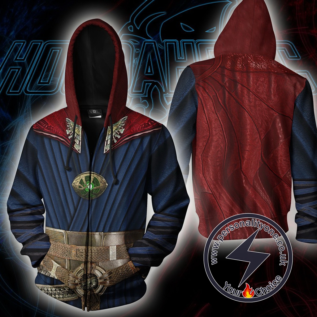 Marval Doctor Strange Zip Up Hoodie Jacket